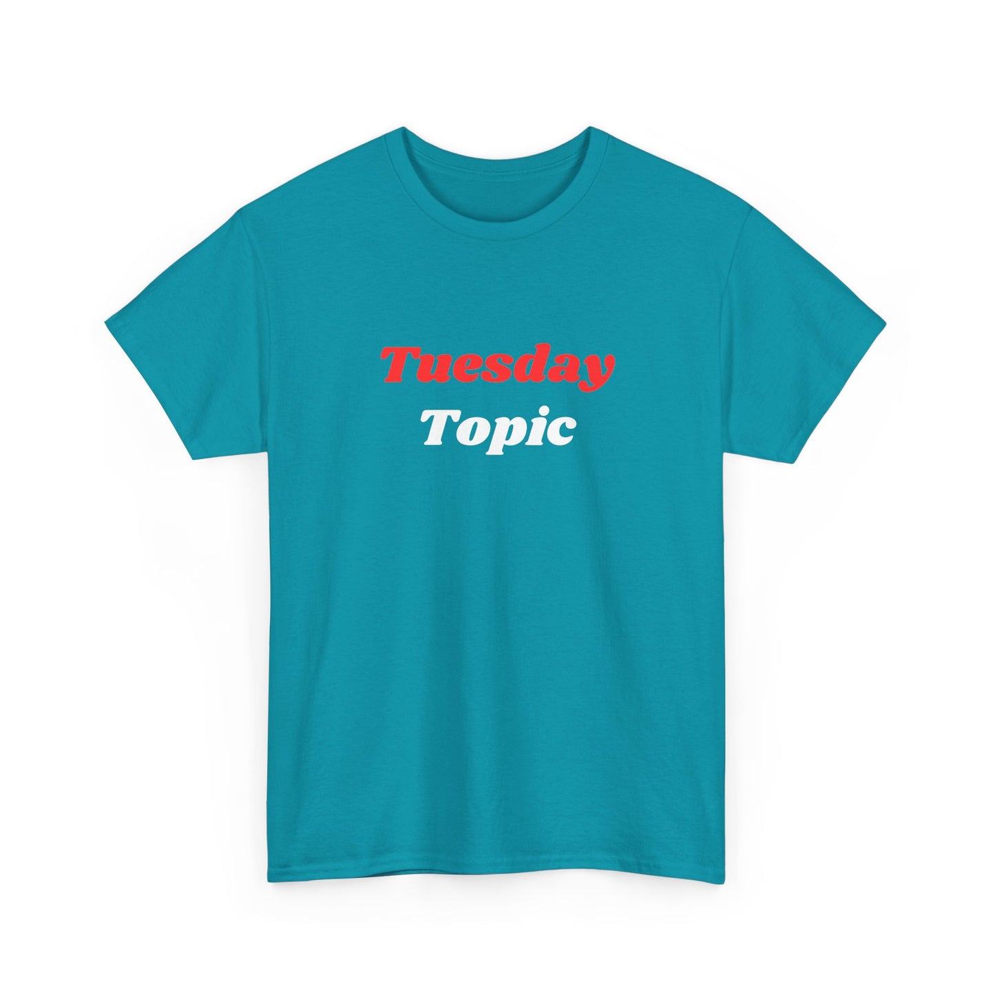 Blue Tuesday Topic Tee