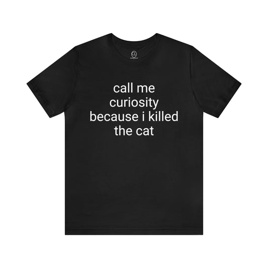 Curious Cat Tee