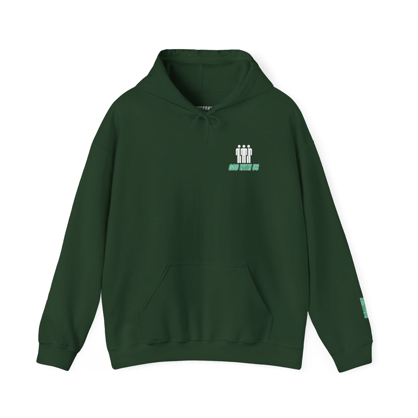 IMMANUEL Hoodies Beige and Green