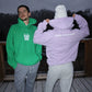 Love Everyone Hoodies, green and  purple