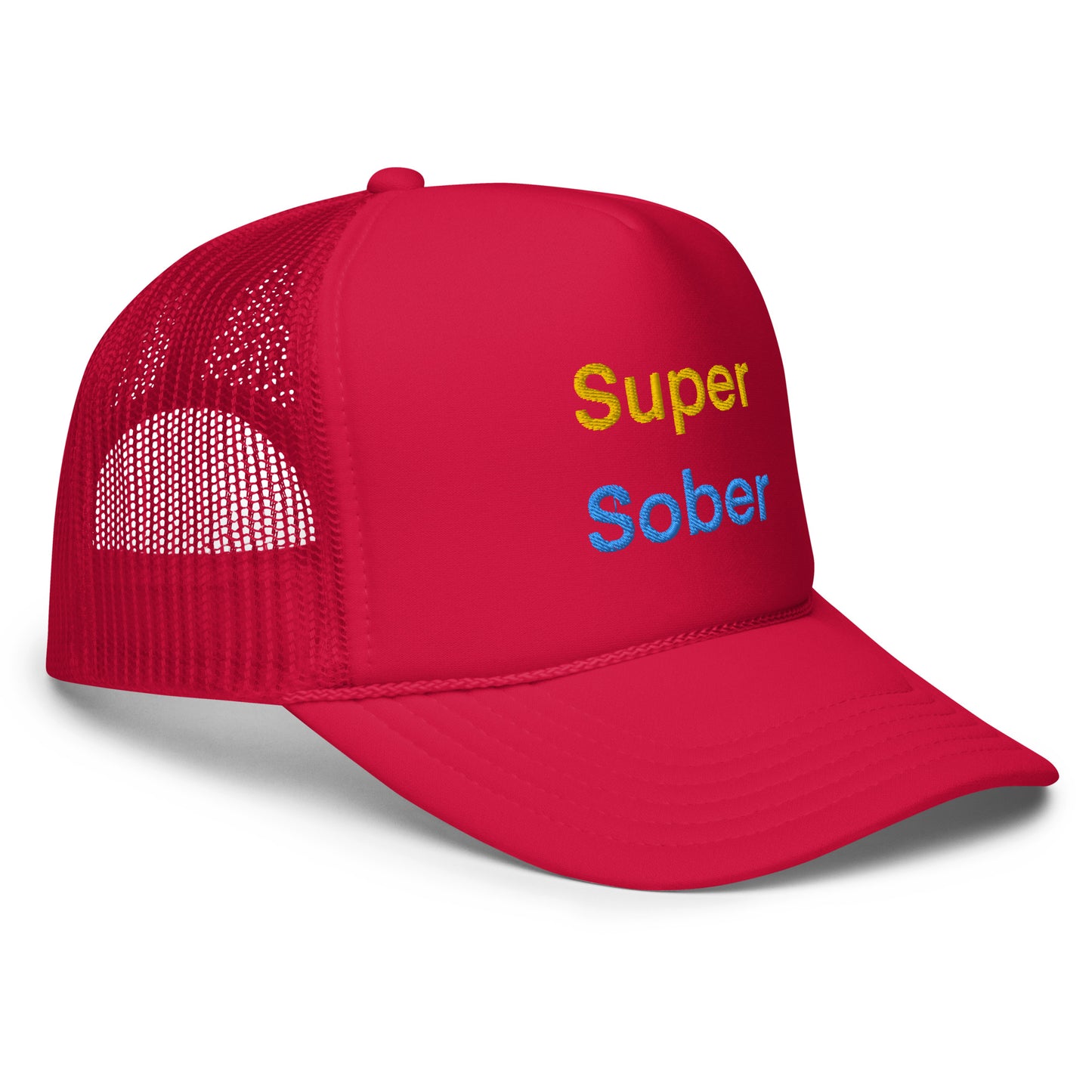 Super Sober trucker hat