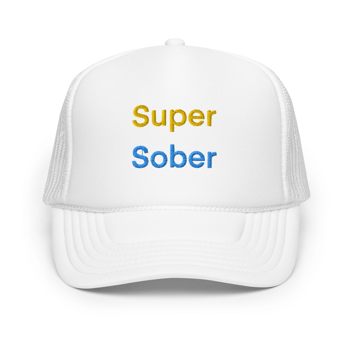 Super Sober trucker hat