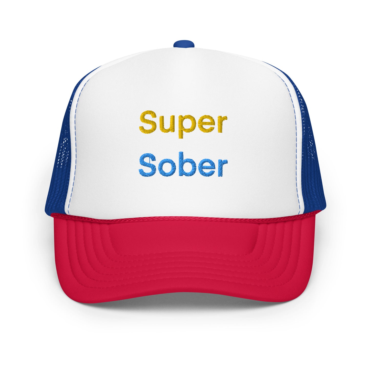 Super Sober trucker hat